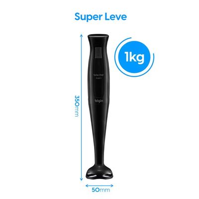 Mixer Turbo Chef 3 em 1 Preto 200W Copo 700ml Elgin Preto / 220V