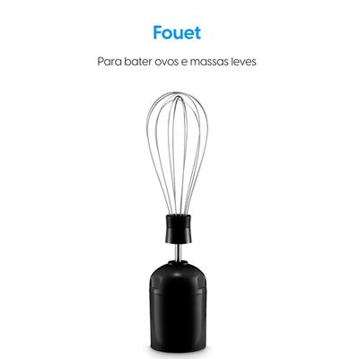 Mixer Turbo Chef 3 em 1 Preto 200W Copo 700ml Elgin Preto / 220V