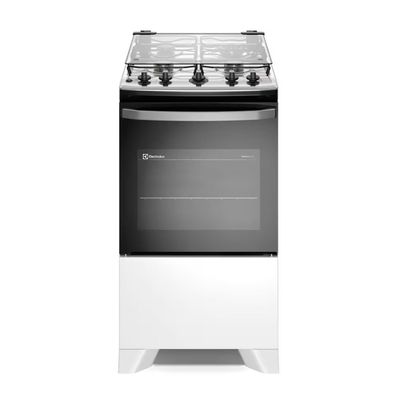 Fogão 4 Bocas FE4IW Efficient PerfectCook VaporBake Bivolt Branco Electrolux Branco / Bivolt