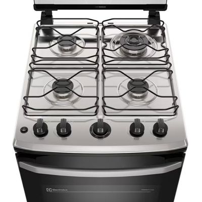 Fogão 4 Bocas FE4IW Efficient PerfectCook VaporBake Bivolt Branco Electrolux Branco / Bivolt