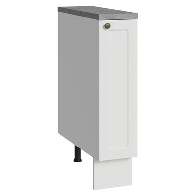 Balcão Porta-temperos 20 Cm 1 Porta Branco Vik Madesa