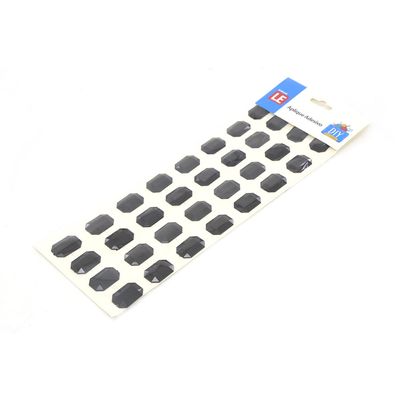 Adesivo Strass Le Pedra Retangular 26x15mm - Item Sortido