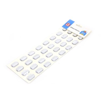 Adesivo Strass Le Pedra Retangular 26x15mm - Item Sortido