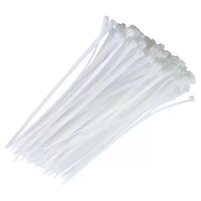 Abraçadeira De Nylon 4,5x280mm - 100 Unidades Branca