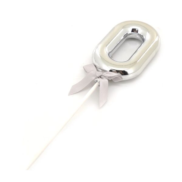 Topper Bolo Le Prata Número 0 Topper Bolo Le Prata Número 0