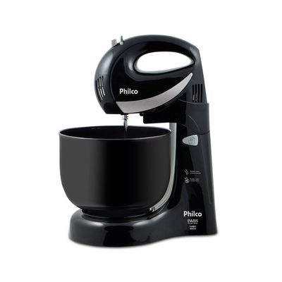 Batedeira Philco Paris Power Mixer Turbo Preto - 350W 220V