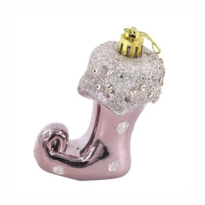 Enfeite Natal Le Bola 7,5cm com 2 Unidades Rosé Gold