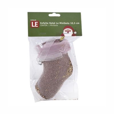 Enfeite Natal Le Mini Bota 10,5cm