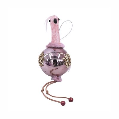 Enfeite Natal Le Flamingo 25,5cm