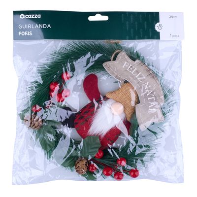 Guirlanda Fofis 20cm CV244315 Cazza