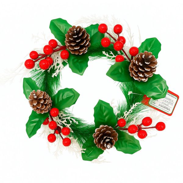 Guirlanda Pinhas 20cm CV255409 Cazza