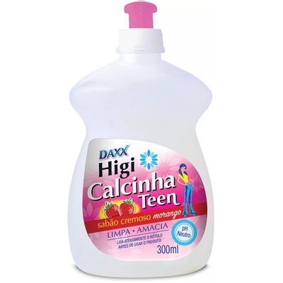 Sabão Cremoso Daxx Higi Calcinha Teen 300ml