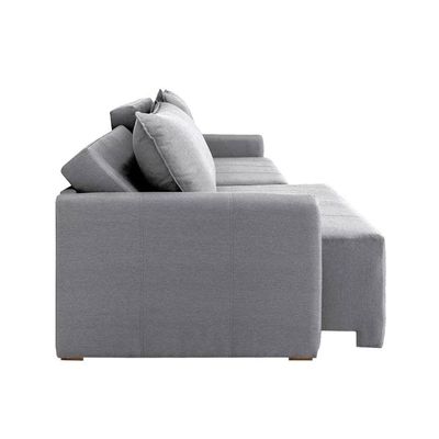 Sofá Cama Montana Retrátil E Reclinável 3 Lugares Sofatec Cinza