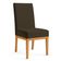 Kit 6 Cadeiras De Jantar Brisa Suede Base De Madeira - Pallazio Cor Marrom
