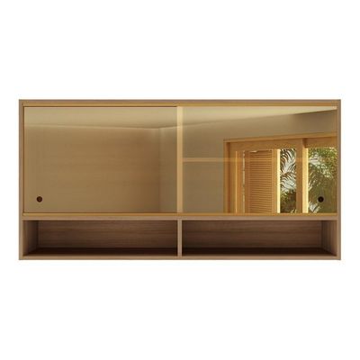 Armário Aéreo 120cm c/ Portas Vidro Paris Multimóveis