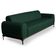 Sofá 300cm 4 Lugares Pés Preto Molino C-117 Linho Verde Musgo - Domi