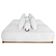 Sofá 6 Lugares Ilha 2 Módulos 200cm Viero S06 Boucle Branco - Mpozenato