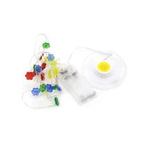 Fio de Arame Luminoso Led Le 2,5m com 20 Flores Coloridas