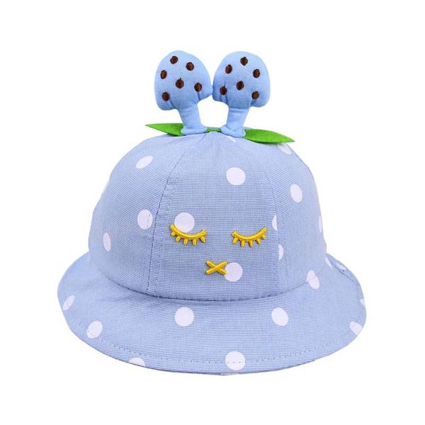 Chapéu Pbb Bolinhas Baby Azul