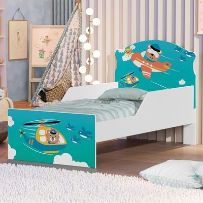 Mini Cama Patrulha Animal Com Colchão