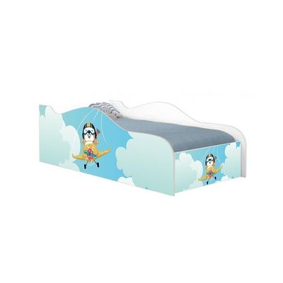 Mini Cama Fun Usrsinho Patrulheiro Infantil Com Colchão