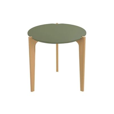 Mesa Lateral Tchequia Verde Floresta-freijo