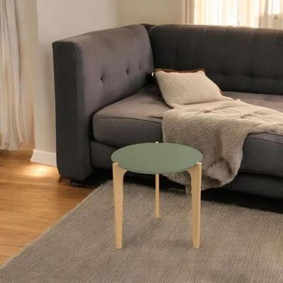 Mesa Lateral Tchequia Verde Floresta-freijo