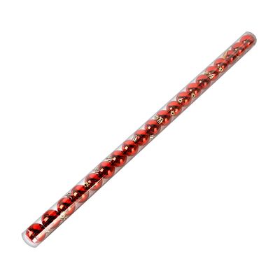 Kit Bolas de Natal Le Vermelho 4cm com 20 Unidades