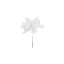 Enfeite de Natal Flor Bico Le Snow 23cm