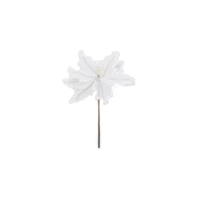 Enfeite de Natal Flor Bico Le Snow 23cm