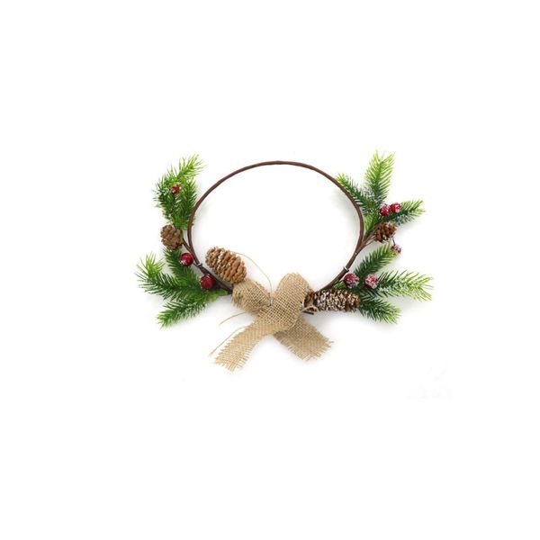 Guirlanda de Natal Pinha Le 15x27cm Guirlanda de Natal Pinha Le 15x27cm