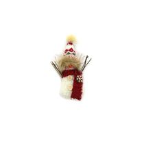 Enfeite de Natal Boneco de Neve com Gorro Le 18x11x5cm