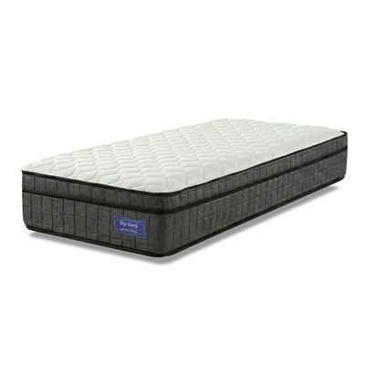 Colchão Solteiro Ortopédico D33 Euro Pillow Ultra 88x188x25cm Grafite