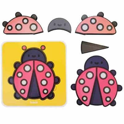 Quebra Cabeça 4 partes - Joaninha - 6079 - Babebi