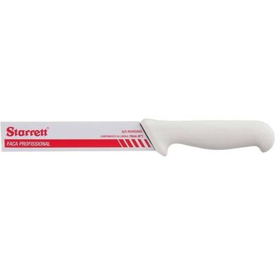 Faca Para Desossa, 6, Lâmina Reta Larga Em Aço Inox, Cabo Branco, Bkb103-6, Starrett Ostenvonder