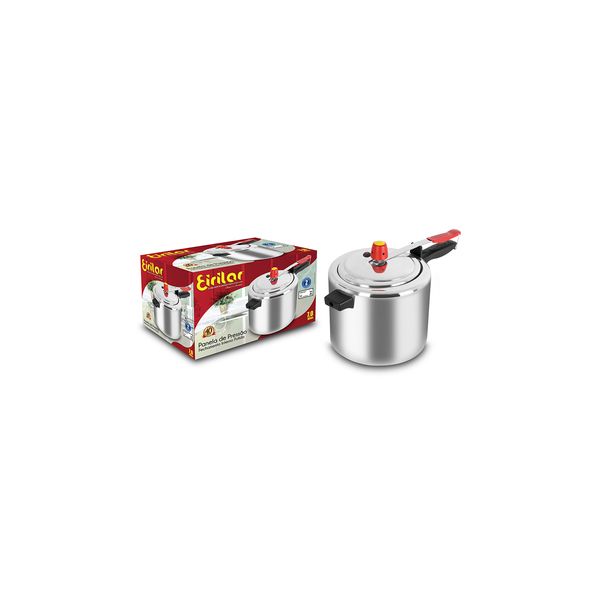 Panela de Pressão Eirilar Polida 7L Panela de Pressão Eirilar Polida 7L