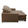 Sofa Retratil Reclinavel 2 Lugares 2,60m Atlantis Veludo Capuccino Lansofbr