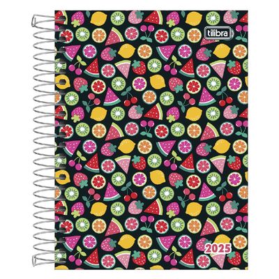 Agenda Tilibra Espiral Pepper Feminina Capas Diversas - Item Sortido