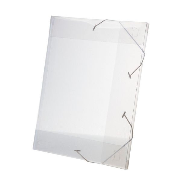 Pasta Aba Elástico Dello Line Lombo 2cm Cristal 33,5x23,5cm Pasta Aba Elástico Dello Line Lombo 2cm Cristal 33,5x23,5cm