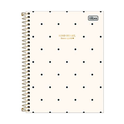 Caderno Colegial Tilibra Espiral Capa Dura West Village 1 Matéria Capas Diversas - Item Sortido