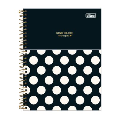 Caderno Colegial Tilibra Espiral Capa Dura West Village 1 Matéria Capas Diversas - Item Sortido
