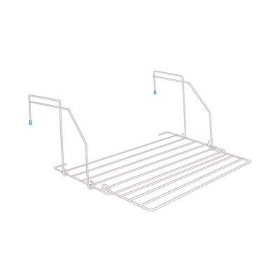Varal Portátil Secalux em Aço Branco 25x50x54cm