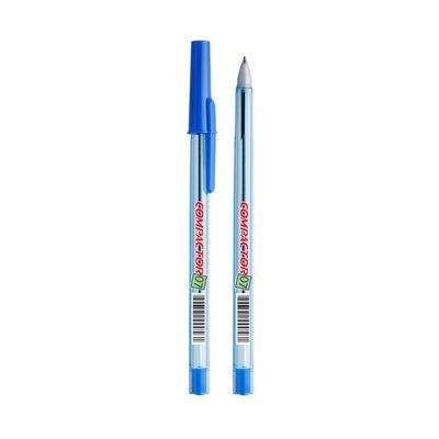 Caneta Esferográfica Compactor 0.7mm Azul com 2 Unidades