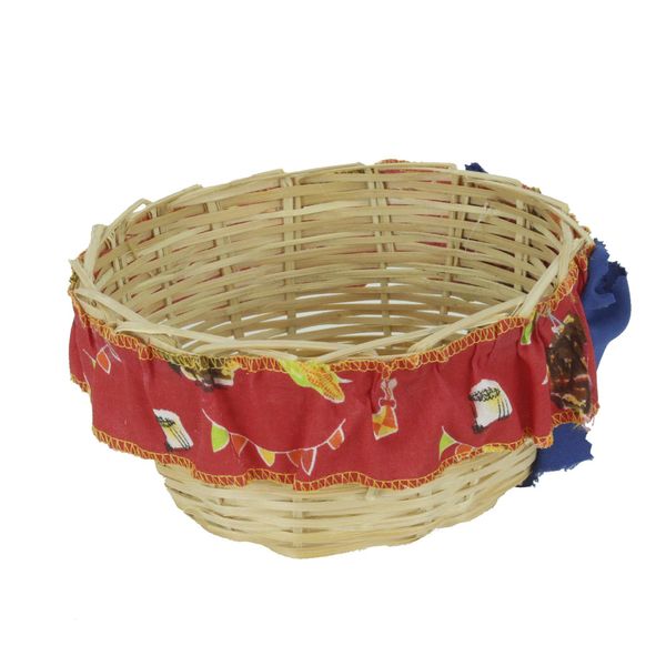 Cesta Junina Decorativa Flor de Brotas Cesta Junina Decorativa Flor de Brotas