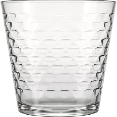 Jogo de Copos Nadir Batuque em Vidro Transparente 6 Peças 265ml