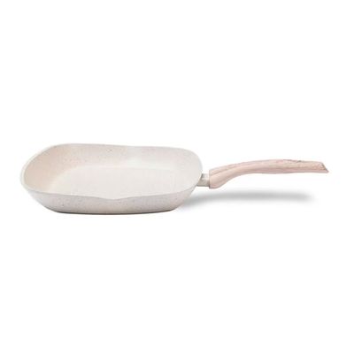 Frigideira Grill Sirius de Indução Antiaderente Mineral Resist 28cm Vanilla Brinox Vanilla