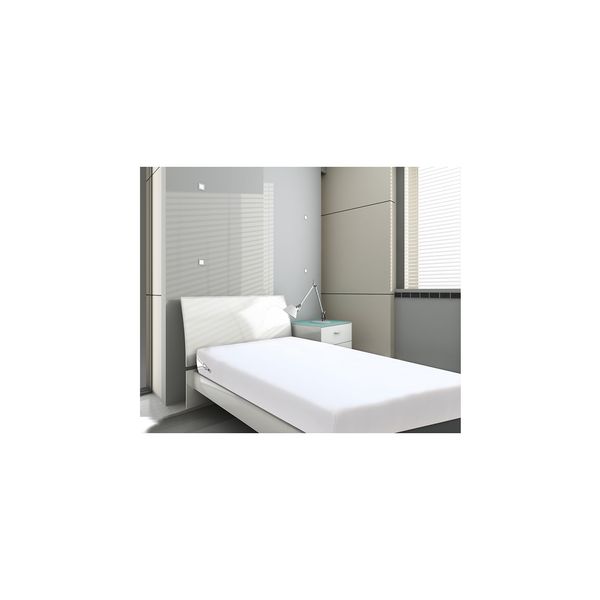Protetor de Colchão para Solteiro Impermeável Vida Pratika Branco Protetor de Colchão para Solteiro Impermeável Vida Pratika Branco