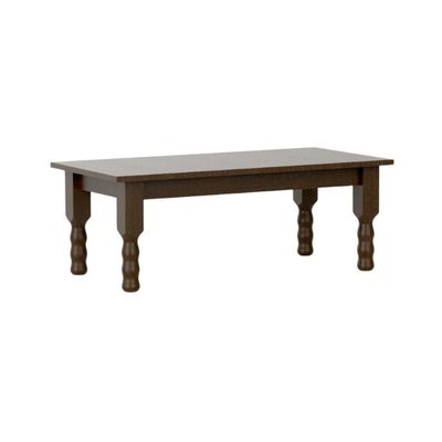 Mesa De Centro Retangular 89cm Madeira Maciça/mdp Multimóveis Cr45330 Imbuia Imbuia