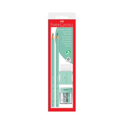 Kit Escrita Pastel Verde 4 Peças Faber-Castell