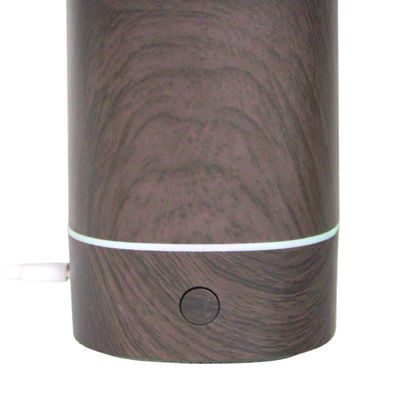Difusor Aromatizador Umidificador De Ar Oleos Essenciais 360 Cor:Mogno
